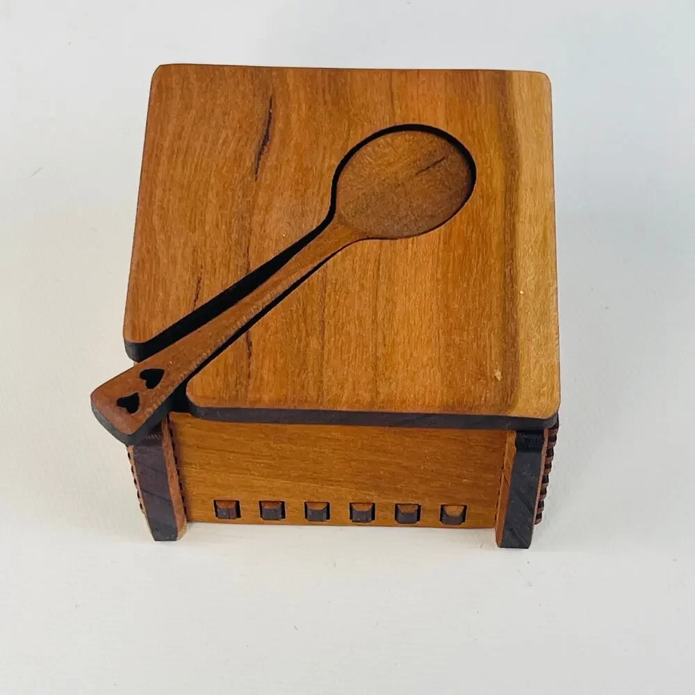 Wild Cherry Cheeseboard, Mouse Spreader, Inside Out Tongs, Salt/Spice Box
